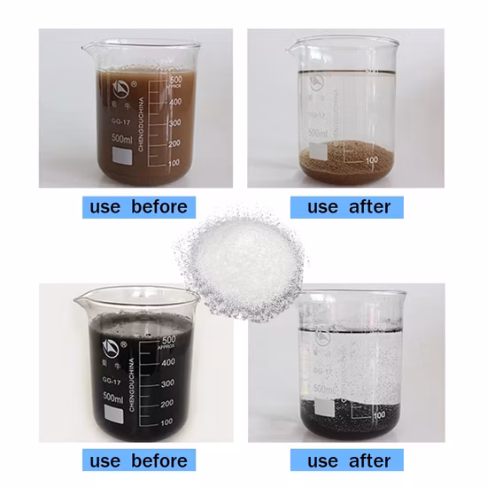Produits chimiques de traitement de l'eau de marque Lotus pour la purification des eaux potables et usées