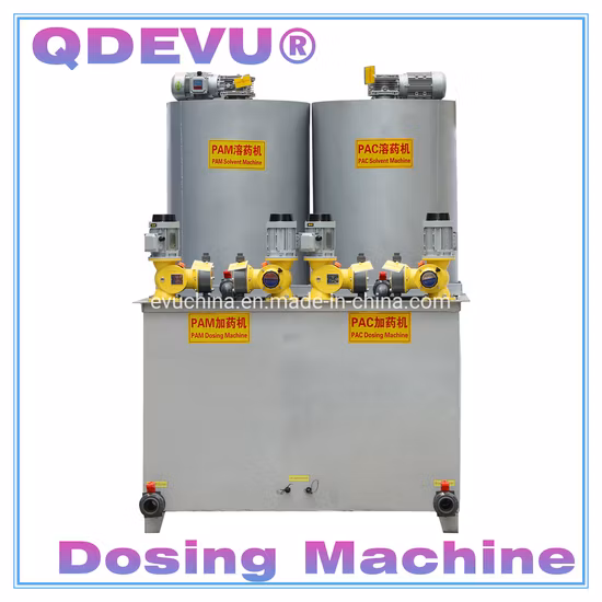 Dosage de produits chimiques pour usine de traitement des eaux usées
